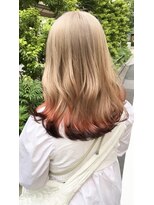 レーベン(LEBEN)&nbsp;◎ホワイトベージュ狐裾カラー◎