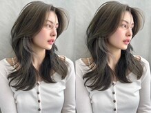 ◇アディクシーCOLOR◇赤みのあるブラウンを打ち消し【透明感】のある髪色に♪アッシュ系が得意なCOLOR!!