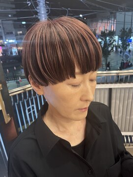 ボスコ 下北沢店(bosco) ブリーチデザインカラー　≪saya≫