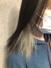 ブリーチ込みイヤリングカラー＋ tr ￥13900