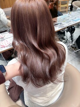 マーシィ(MARCIE) 【natsumi】ブリーチなしダブルカラー:チョコレートベージュ