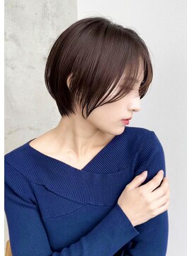 ディーエックス ウエスト(Dxxxx WEST) 【似合わせ】大人可愛いショートボブ