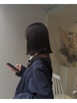 アヴァンセラヴィ(AVANCER la vie)&nbsp;切りっぱなしbob／くすみbrown