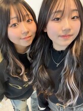 パ ドゥ プロン(Pas de plan) Lエクステでインナーデザイン♪