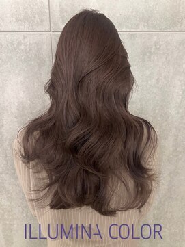 ヘアリゾート粋 リマ 銀座店(lima) イルミナカラー/アースコレクション/透明感ブラウン/艶髪