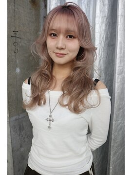 ステップボーンカット トーキョー(STEP BONE CUT TOKYO) 【ステップボーンカット】ピンクブロンド/表参道