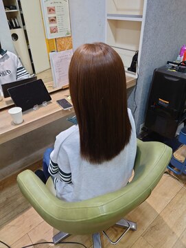 ブロッサム 東中野店 20代30代40代ストレートミルクティーナチュラル