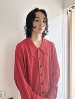 =メンズボブパーマ/メンズボブ/フェザーパーマ／MEN’S HAIR