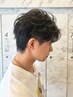 【菅原限定☆クーポン】メンズカット×フェザーパーマ×2stepTR×marbb