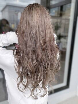 アース 市川店(HAIR & MAKE EARTH) 20代30代40代◎秋のくすみベージュハイライトダブルカラー