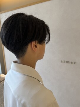 エメ バイ ヘアーポケット(aimer by hair pocket) マッシュベース × ツーブロック