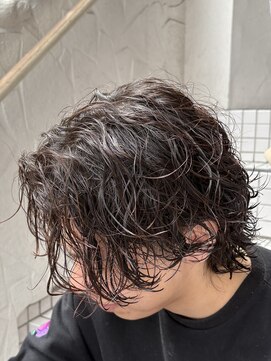 キングオブヘア バイ ノイズ 梅田茶屋町店(KING of hair by NOISM) *NOISM波巻きツイストスパイラルパーマツーブロックマッシュ