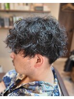 ミュウ(mieux)&nbsp;メンズパーマ×無造作