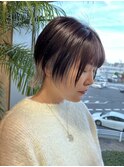 インナーカラーシルバー