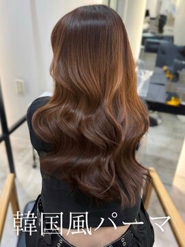 エース 梅田(ace) コテ巻き風パーマ /韓国風パーマ/デジタルパーマ/レイヤーカット