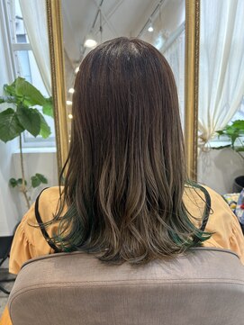 リンクス(Links) インナーカラー　グリーン