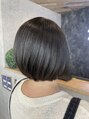 アグ ヘアー チャンプ 美里店(Agu hair champ) こちらのお客様はストレートカラーでご来店！自然な丸み叶えます