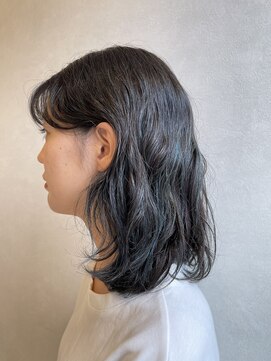 ミュール(miyuru) 【miyuru】色味で楽しむ×ネイビーカラー