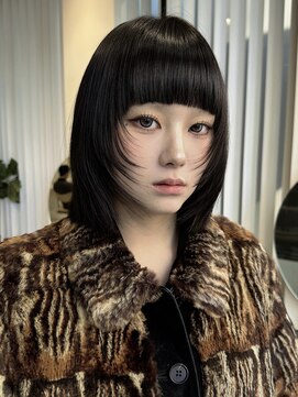 ハッシュボブ×レイヤーボブ×シャギーカット