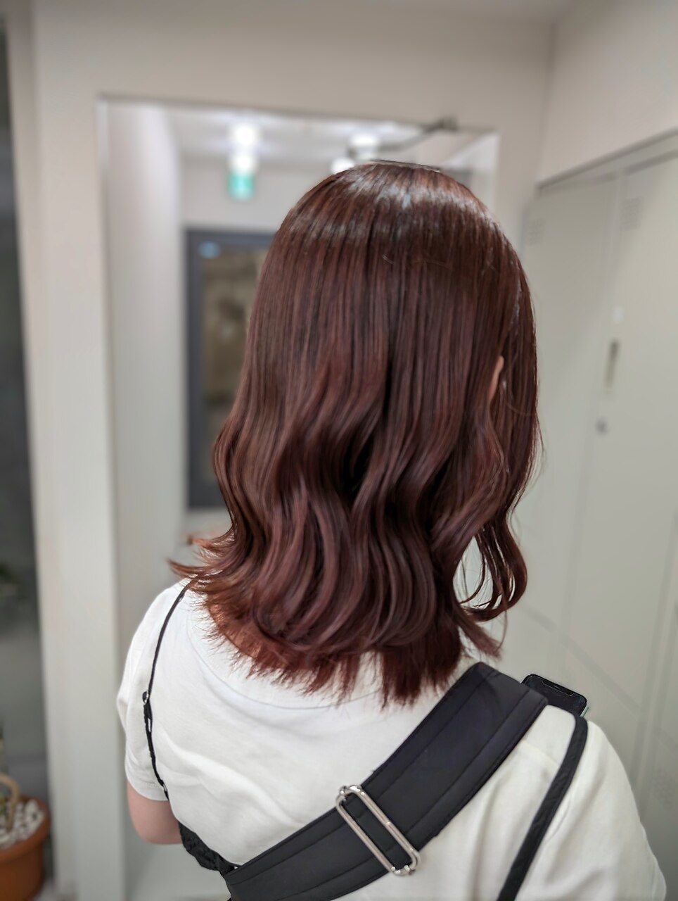 ピンクブラウン×ミディアムレイヤー：L266427867｜エイト ホワイト