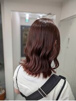 エイト ホワイト 札幌駅前店(EIGHT white)&nbsp;ピンクブラウン×ミディアムレイヤー