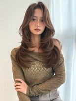 ソヨン 大宮2号店(SOYON)&nbsp;レイヤーカット/アッシュブラウン/大宮