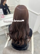 ミリム 栄矢場町店(MIRiM)&nbsp;マロンブラウンカラー♪
