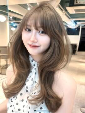 マインバイアフロートギンザ(MYNE by AFLOAT GINZA) レイヤーカット/ミルクティーベージュ