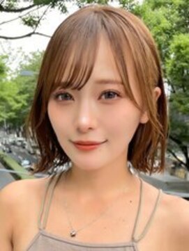 サンドレオ 新宿店(sand Leo) 切りっぱなしボブ