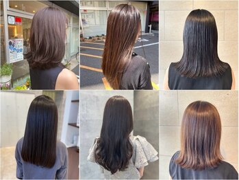 アニモフィオレンテ 三郷店(animoFIORENTE)の写真/年齢とともに変化する髪にもフィットする上品なカラーが人気。自然なツヤと透明感を引き出し、色持ちも◎