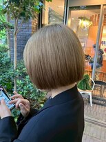 ルーフ 用賀(ROOF) 丸みショート/ブロンド