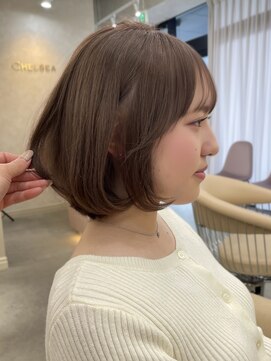 ザシー チェルシー 橋本(The C CHELSEA) ミルクティーベージュ/韓国風bob