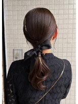 イツモノトコロ(kami to zakka) 【イツモノトコロ】ヘアアレンジ
