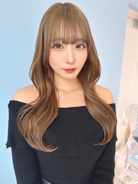 モナザスカイ 栄(MONA the SKY) 【MONA】くびれ巻き/顔周りレイヤー/韓国風ヘア【栄駅】