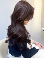 ロンドシトリン 四条烏丸(Lond citrine) ダークパープル/くびれレイヤー/ミルクティーベージュ/顔周り