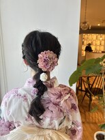 ルッツ(Lutz. hair design)&nbsp;夏祭りのヘアセット