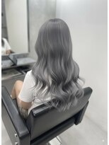 VIM hair 西原店【ヴィム ヘアー】【10月中旬 OPEN(予定)】 トレンドスタイル♪抜け感×透明感ブリーチカラー◎