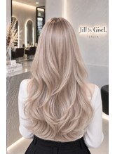 ジルバイジゼル(JILL by GiseL) 天神 ハイトーン ミルクティーベージュ ロング10代20代