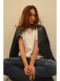 外国人風×大人カジュアル くせ毛風パーマ