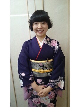 横濱ハイカラ美容院(haikara美容院) フォーマルな着付けとヘアセット