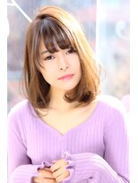 アエレ(Aere)&nbsp;【Aere池袋】色っぽワンカールミディアムボブ☆進藤千草