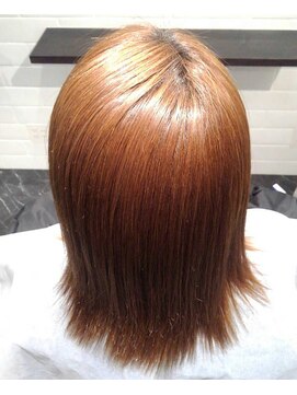 エイモアヘアサロン(A more hair salon) 【縮毛矯正】+【ダメージ補修トリートメント】
