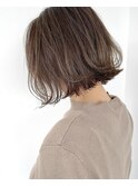 切りっぱなしボブ