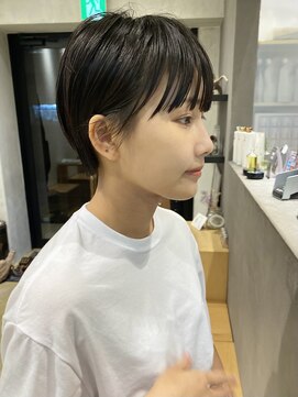 クリアーオブヘアー 一社店(clear OF HAIR) ぱつっとマッシュショート