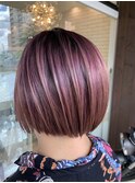 切りっぱなしボブ