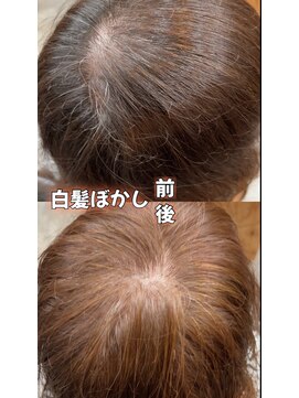 モイ(moy) 脱白髪染め!ロッド式白髪ぼかしハイライト/グラデーションカラー