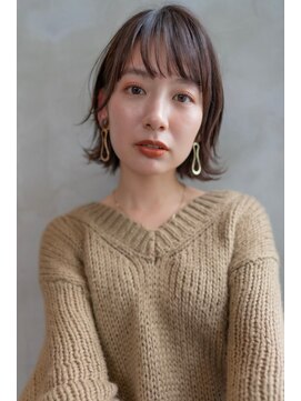 ドットハリス(.Hallis) 大人可愛い前髪/ミディアム/ボブ/20代30代/原宿/表参道