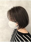 ハイライトショートボブ