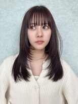 オプスヘアーフェリース(OPS HAIR feliz) ロングナチュラルレイヤースタイル　stylist 江上伸也