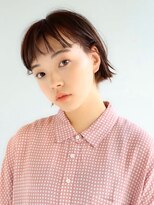 アンドレイ 表参道(andrey)&nbsp;[ANDREY]グレーベージュ/レイヤーロング/前髪パーマ黒髪カタログ